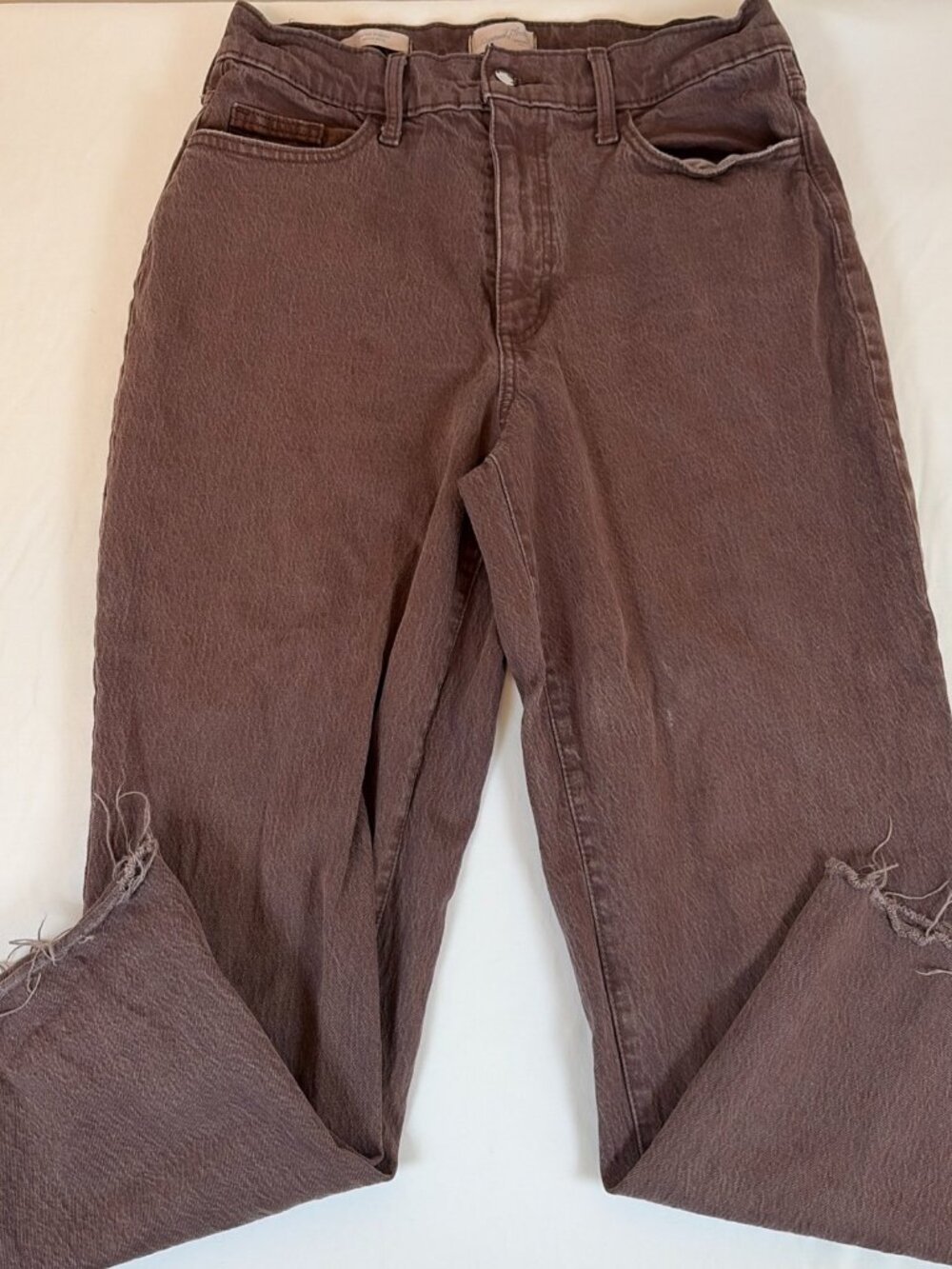 Universal Threads Vintage Straight Jeans Women's 10 Brown